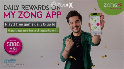 zong app upgrades  rewards easier access techx pakistan