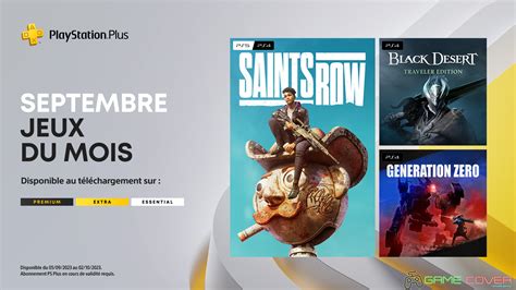 Les Jeux Mensuels PlayStation Plus De Septembre 2023 Game Cover