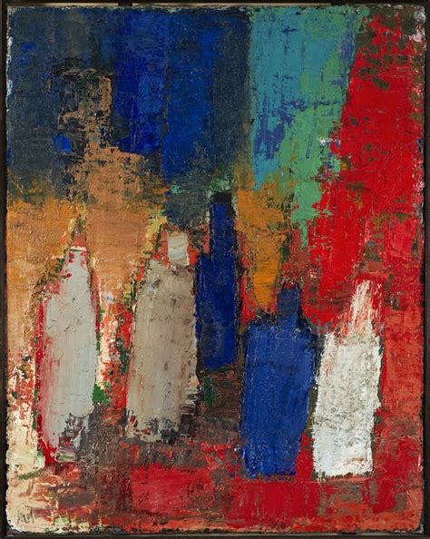 Nicolas de Staël 1952 Peinture abstraite Expressionnisme abstrait