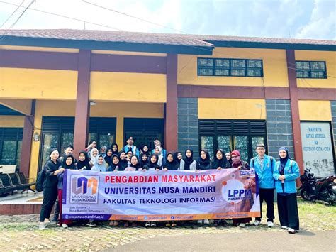 Dosen Universitas Nusa Mandiri Bantu Digitalisasi Surat Menyurat Panti