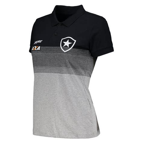 Polo Topper Botafogo Viagem Feminina FutFanatics