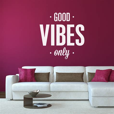 Good Vibes Only Sticker | Moonwallstickers.com