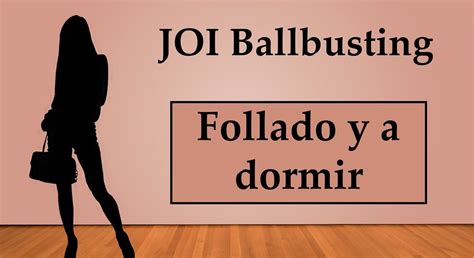En español JOI Ballbusting Anal y a dormir con un consolador xHamster