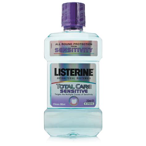 Listerine Total Care Sensitive Mouthwash 250ml Chemist Direct