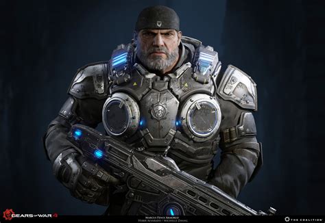 Heber Alvarado - Marcus Fenix - Gears of war 4