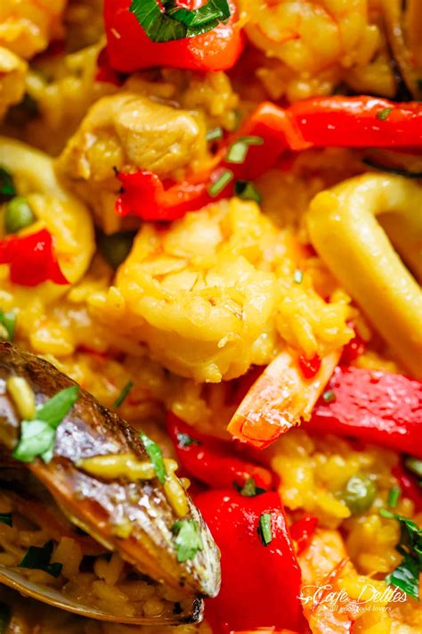 Paella - Cafe Delites