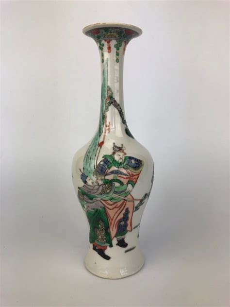 Vase Famille Verte Porcelain Warrior Famille Catawiki