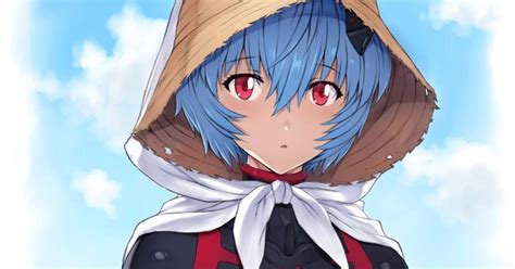 Rei Ayanami De Evangelion Aparece Como Una Granjera Real En Este