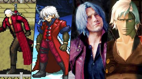 Evolution Of Dante From Devil May Cry Series Youtube