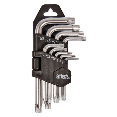 9pc L Type Torx Key Amtech