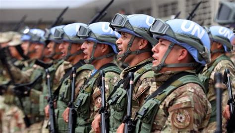 Cascos Azules Peruanos Son Distinguidos Por Misiones De Paz