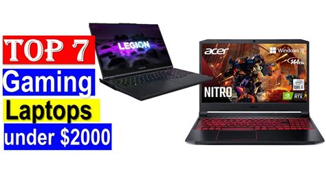 Best Gaming Laptops Under 2000 In 2023 Best Gaming Laptop Under 2000 Dollars Youtube