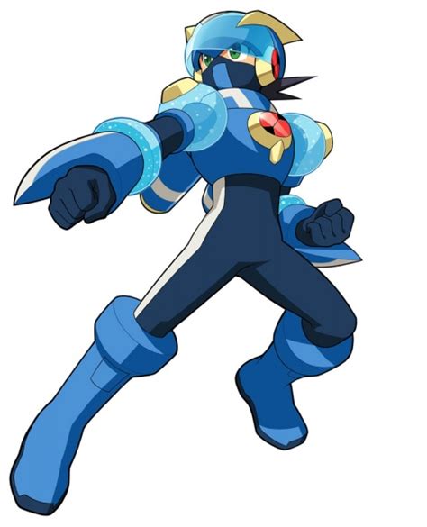 Mega Man Battle Network Cybeast Falzar Concept Art