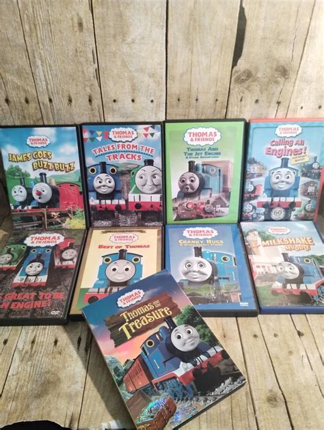 Thomas & Friends DVD Lot THOMAS the Tank Engine Lot of 9 - Etsy