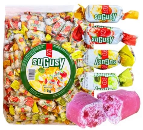 D Cukierki Soft Sugusy Owocowe Mix Ewa 1kg Doran Hurtownia Słodyczy