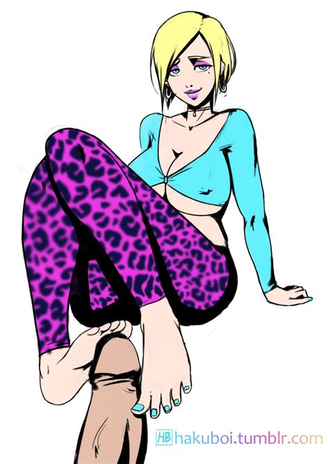 Gal Footjob By HentaiZeichner Hentai Foundry