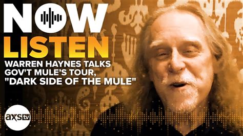 Warren Haynes Talks Gov T Mule S Dark Side Of The Mule Tour Now