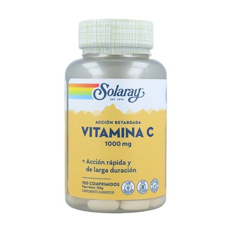 Solaray Vitamina C Prolongada Mg Comprimidos Mi Famacia Premium