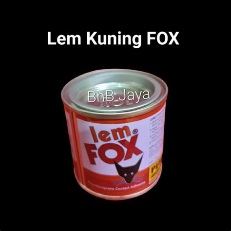 Jual Lem Kuning Fox Kaleng Gr Shopee Indonesia