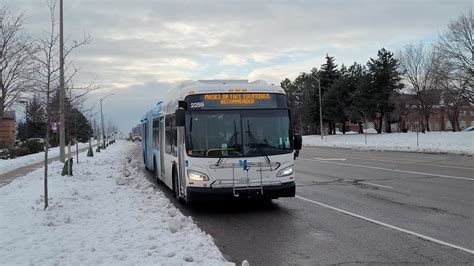 New Bus Yrtyork Region Transit 2022 New Flyer Xd60 2259 On The 90