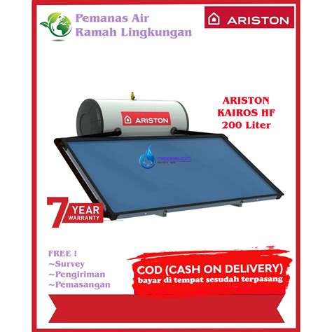 Jual Pemanas Air Tenaga Surya Solar Water Heater Ariston Kairos Hf