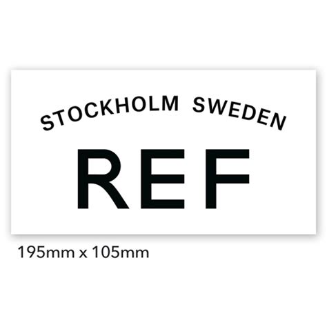 Ref Window Sticker