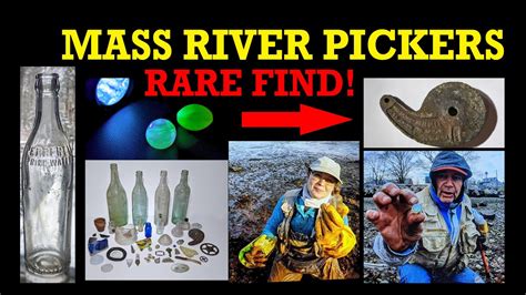 Mucky Bottle Dig Beach Lark Awesome Marble Bottles Relics Cool Beach Finds Mass River