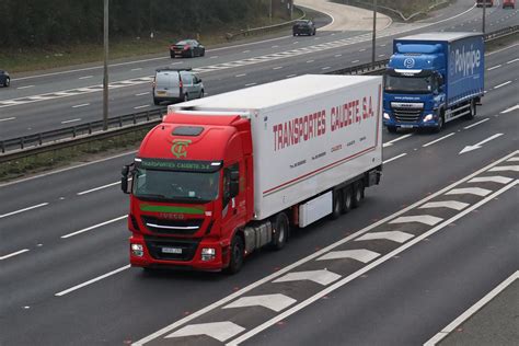 Transportes Caudete Iveco Stralis 8695JTG M60 Swinton Jct Flickr