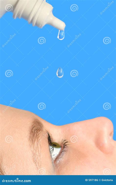 Eye Drops Royalty Free Stock Image - Image: 597186