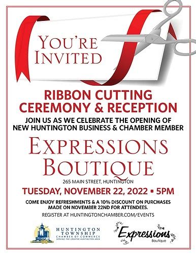 Ribbon Cutting Ceremony Expressions Boutique