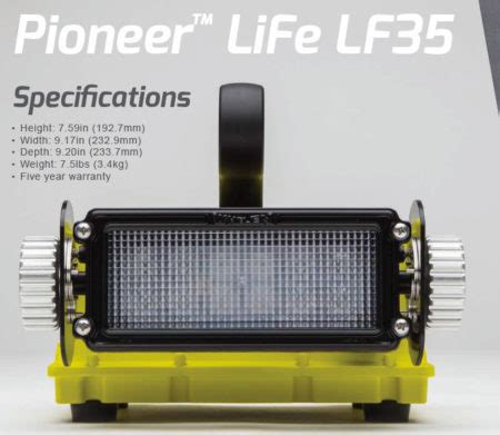 Whelen Pioneer LiFe Series Portable Light WATTCO Emergency