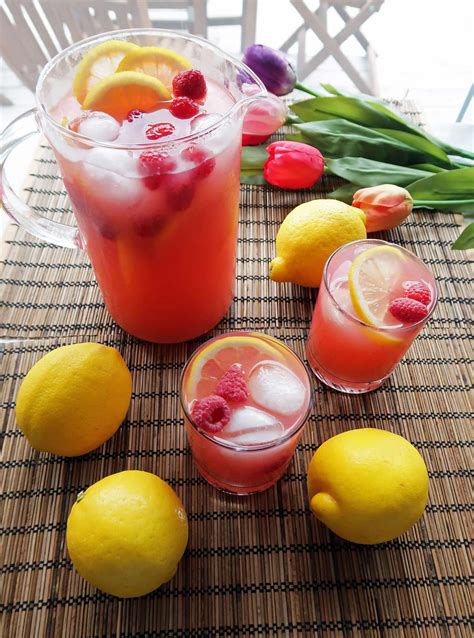 Homemade Raspberry Green Tea Lemonade Yay For Food