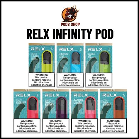 Relx Infinity Pod Cartridge บุหรี่ไฟฟ้า น้ำยาบุหรี่ไฟฟ้า Pod System Bypodsshop