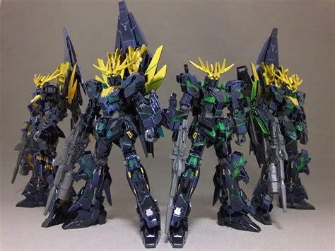 Hguc Banshee Norn Destroy Mode Green Frame Titanium Finish Ver