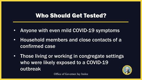 Governor Jay Inslee on Twitter: "If you experience even mild COVID-like