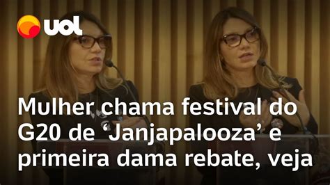 Janja Se Irrita Com Fala Sobre Janjapalooza E Rebate Mulher No G20