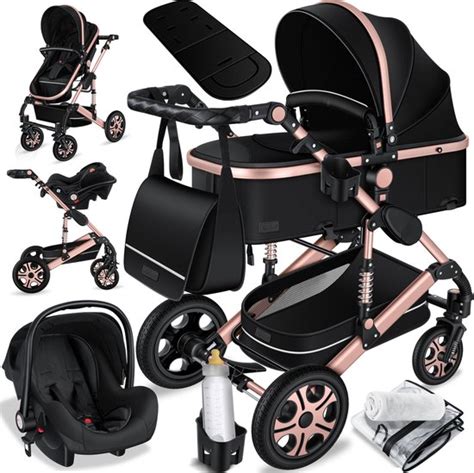 KESSER Loops Kinderwagen 3 In 1 Wandelwagen Combo Complete Set Incl