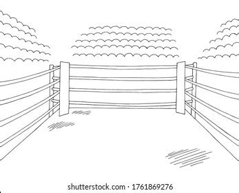 1,007 Boxing ring sketch Images, Stock Photos & Vectors | Shutterstock