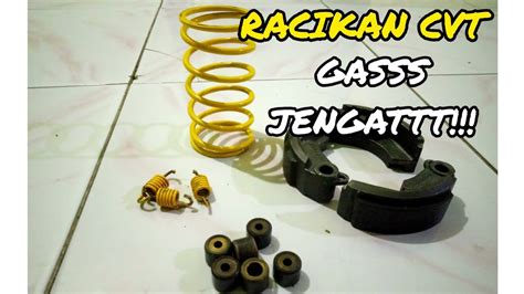 Upgrade Cvt Mio J Setting Akselerasi Cvt Matic Youtube