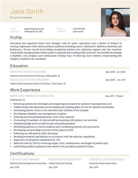 10 Best Nurse Cvrésumé Examples And Templates