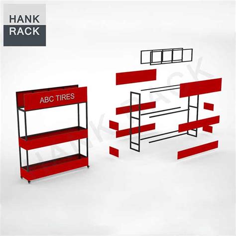 China Tire Rack With Roller Factory And Manufacturers Hank