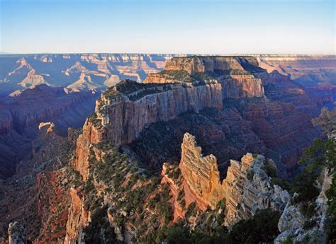 Usa Grand Canyon South Rime Ou North Rim Routes De Légende