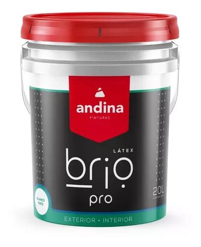 Tinta L Tex Para Interior E Exterior Andean Br O Pro Lts