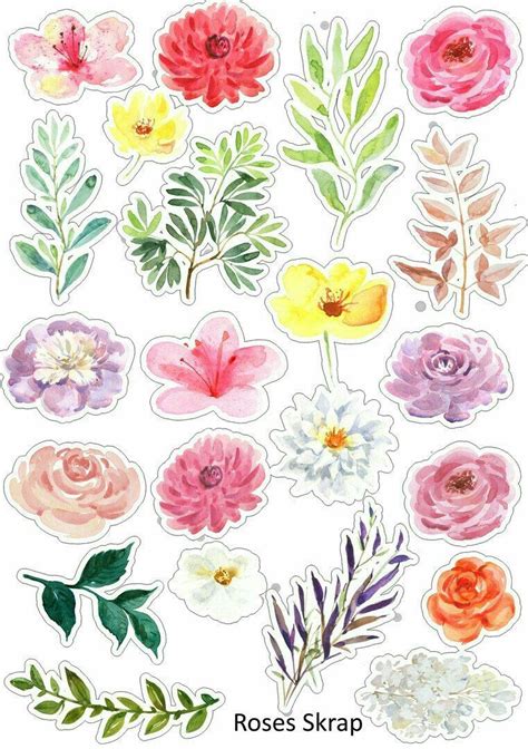 √ Tumblr Flower Stickers