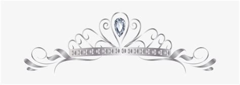 Silver Princess Crown Png 682x267 Png Download Pngkit