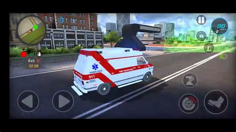 City Ambulance Drift Ambulance Driving Simulator Ambulance Car