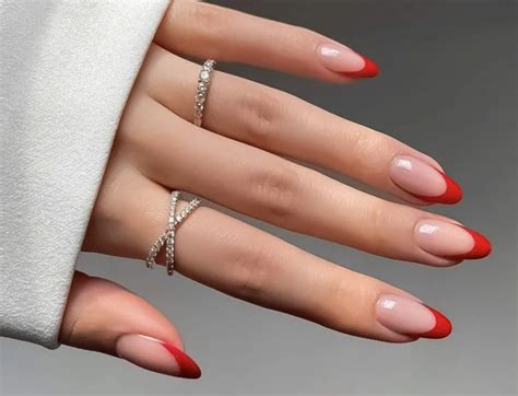 Red French Tip Nails Learn All About The Manicure Trend And Find