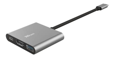 Adaptador Trust Multipuerto Usb C En Cuotas Sin Inter S