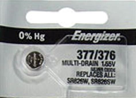 1 Pcs 377 376 Energizer Watch Batteries SR626SW SR626 0 Hg EBay