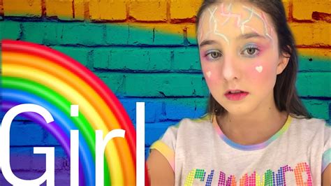 Превращаюсь в 🌈rainbow Girl🌈 Youtube